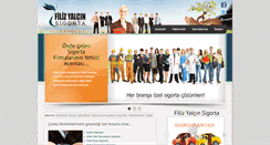 Desktop Screenshot of filizyalcinsigorta.com